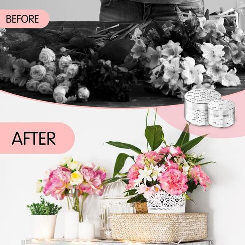 2pcs Spiral Ikebana Stem Holder, Spiral Stem Holder for Vases, Spiral Flower Stem Holder, 2024 Spiral Ikebana Stem Holder Ring, Spiral DIY Bouquet Twister Flower Arrangement Holder (2pcs Clear, S+L) in Saudi Arabia