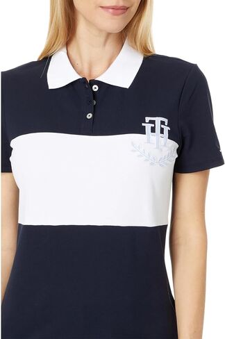 Tommy Hilfiger Color Block Applique Polo Womens in Saudi Arabia