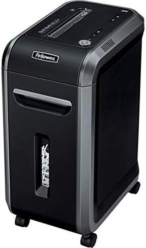 Fellowes 4690001 Powershred 90S، ماكينة تقطيع شرائح 18 ورقة، 25.2 بوصة × 11.4 بوصة × 17.3 بوصة in Saudi Arabia
