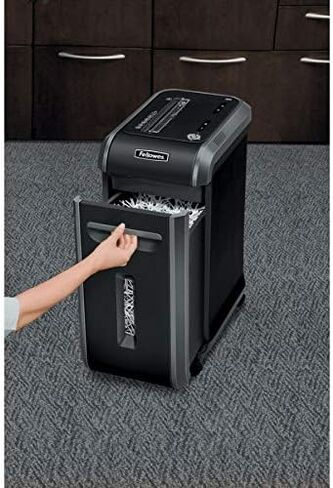 Fellowes 4690001 Powershred 90S، ماكينة تقطيع شرائح 18 ورقة، 25.2 بوصة × 11.4 بوصة × 17.3 بوصة in Saudi Arabia