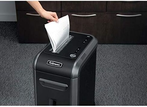 Fellowes 4690001 Powershred 90S، ماكينة تقطيع شرائح 18 ورقة، 25.2 بوصة × 11.4 بوصة × 17.3 بوصة in Saudi Arabia