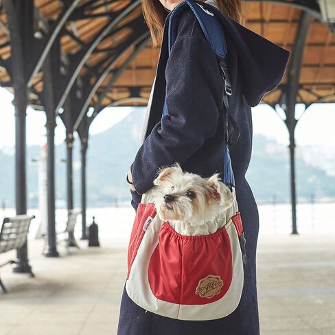 Alfie Pet - Hayden Pet Sling Carrier - Color: Red, White & Blue in Kuwait