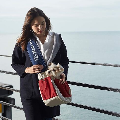 Alfie Pet - Hayden Pet Sling Carrier - Color: Red, White & Blue in Kuwait