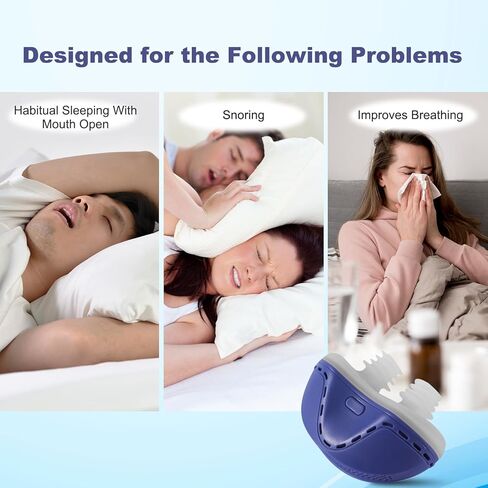 أجهزة مكافحة الشخير، حل فعال للشخير مع سرعة الرياح القابلة للتعديل، سدادات فتحات الأنف الموسعة لوقف الشخير من أجل نوم أفضل in Kuwait