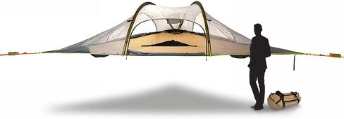 Tentsile Stingray V3 Tree Tent, Camping Hammock Tent, 3P Capacity, Portable Tree House Shelter for Campers, Backyards, Campgrounds, Designed in The UK in Kuwait