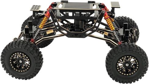 RZXYLRC 4 قطع 1.0 محور عجلات نحاسية لـ 1/24 محوري SCX24 90081 C10 AX24 1/18 TRX4m RC أجزاء ترقية السيارة الزاحفة (حافة A) in Saudi Arabia