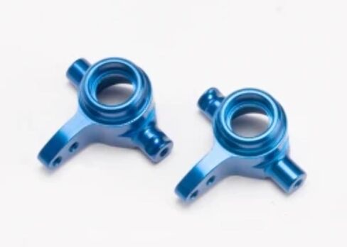 Traxxas 6837X Blue-Anodized 6061-T6 Aluminum Left and Right Steering Blocks in Saudi Arabia