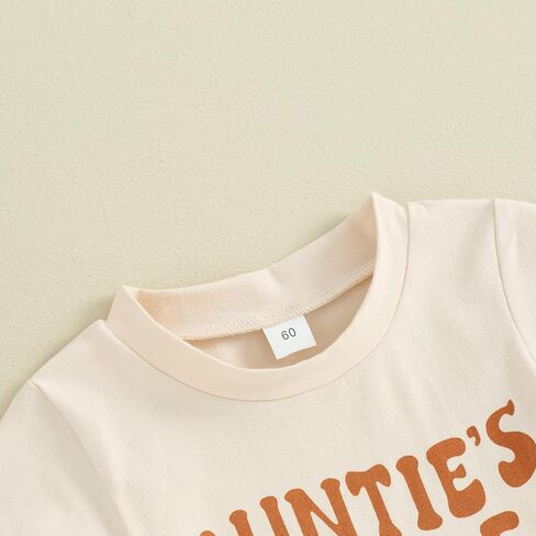 Aunties Bestie Baby Clothes Gender Neutral Baby Boy Girl RomperJumpsuit Infant Summer Letter Print Short Jumpsuit in Saudi Arabia