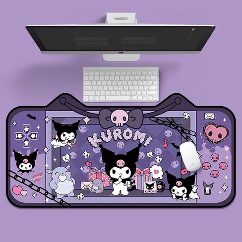 Kawaii Desk Pad Anime Mouse Pad XLarge Size, Kawaii Desk Cccessories Gaming Mousepad Kawaii Room Decor for Girls in Saudi Arabia