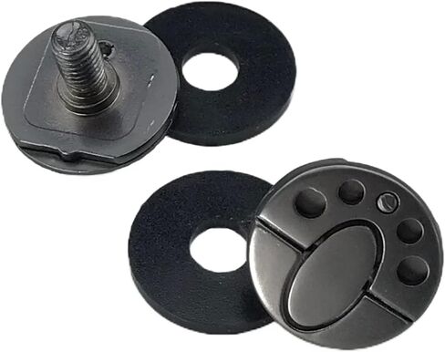 Bell Moto-10 Helmet Visor Screw & Washer Set Smoke Chrome in Saudi Arabia