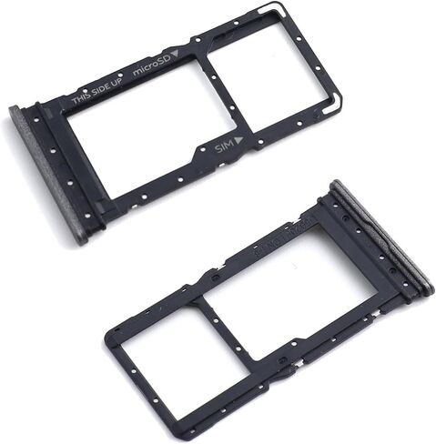 Avvood لهاتف Nokia C110 N156DL Sim Card Tray حامل فتحة استبدال الدبوس، قطعة واحدة باللون الأسود in Saudi Arabia