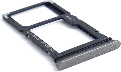 Avvood لهاتف Nokia C110 N156DL Sim Card Tray حامل فتحة استبدال الدبوس، قطعة واحدة باللون الأسود in Saudi Arabia