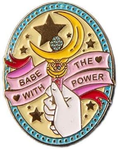 Magic Stick Babe the with power enamel pin brooch metal brooch badge for girls backpack shirt in Saudi Arabia