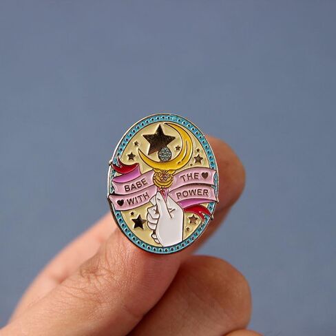 Magic Stick Babe the with power enamel pin brooch metal brooch badge for girls backpack shirt in Saudi Arabia