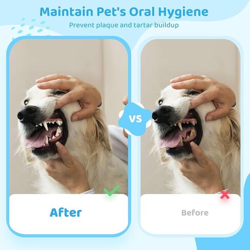 150 قطعة من فرشاة أسنان الكلاب ذات الرأس المزدوج من IKITEE، 5 ألوان، فرش أسنان مزدوجة الرأس للكلاب الكبيرة والصغيرة، والقطط، ومعظم الحيوانات الأليفة، وشعيرات ناعمة، ومستلزمات العناية بالفم وتنظيف الأسنان in Kuwait