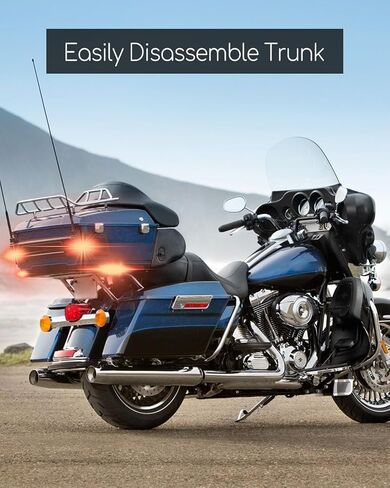 حزام فصل سريع مناسب لـ Harley Davidson CVO Electra Glide Road Glide Street Glide 1998-2013، كابل إضاءة خلفي ذو 8 دبابيس يحل محل CD-TP-QD-13 لأمتعة الدراجات النارية in Saudi Arabia