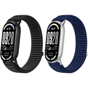 Nylon Bands Compatible with Xiaomi Smart Band 10/9/8,Lightweight Sport Replacement for Mi Band 10/9/8 for Women Men in Kuwait