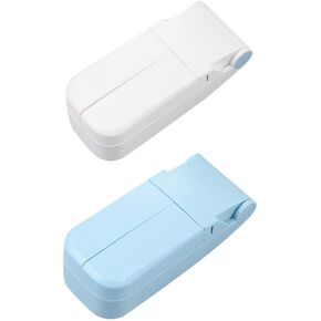 مروحة USB صغيرة محمولة برأسين قابلة للطي للاستخدام في الهواء الطلق باللون الأزرق in Kuwait
