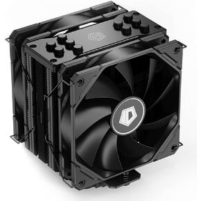 ID-COOLING SE-225-XT Black CPU Cooler 5 Heatpipes CPU Air Cooler 2x120mm Push-Pull PWM Fans CPU Fan for Intel/AMD, LGA 1700 Compatible in Kuwait