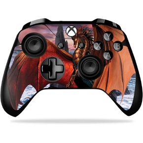 غلاف MightySkins متوافق مع وحدة تحكم Microsoft Xbox One X - Dragon Reign | غطاء ملتف واقٍ ومتين وفريد ​​من نوعه من الفينيل | سهل التطبيق والإزالة وتغيير الأنماط | صنع في الولايات المتحدة الأمريكية in Kuwait