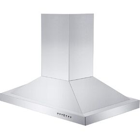 ZLINE 36" Ducted Remote Blower Island Mount Range Hood in Stainless Steel (KECOMi-RD-36) in Kuwait