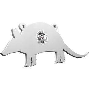 Dragon Targets Rancher Supply AR500 Steel Targets for Shooting 3/8 Inch Thick Laser Cut Animal Shapes, Painted and Ready to Shoot AR500 Steel Targets Made in USA (Armadillo) in Saudi Arabia