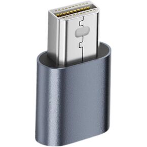 Fit Plug - رسومات 4K، شبح الشاشة الافتراضية، إشارة عالية الدقة، يفتح ميزات الوصول إلى سطح المكتب عن بعد، مستلزمات خادم الكمبيوتر، موصل مطلي بالذهب يستخدم لتعدين مضيف الكمبيوتر in Kuwait