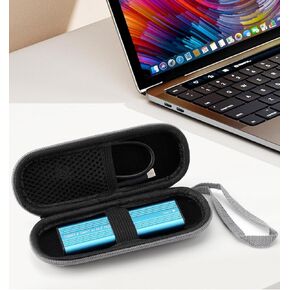 External Hard Drive Case for M.2 2280 2260 2242 2230 Case,M.2 SSD Holder Storage,EVA Portable Carrying Case with Water-Resistant and Dust Proof (Grey) in Kuwait