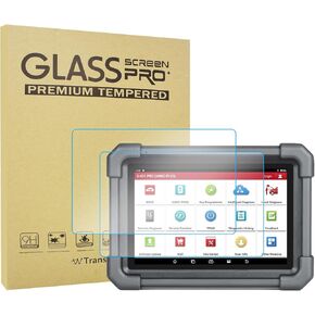2PCS Tempered Glass Screen Protector for LAUNCH X431 Pro IMMO Plus/LAUNCH X431 Pro immobilizer Plus 8 inch in Kuwait