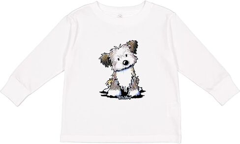 تي شيرت Inktastic Havanese Puppy للأطفال الصغار بأكمام طويلة - KiniArt in Kuwait