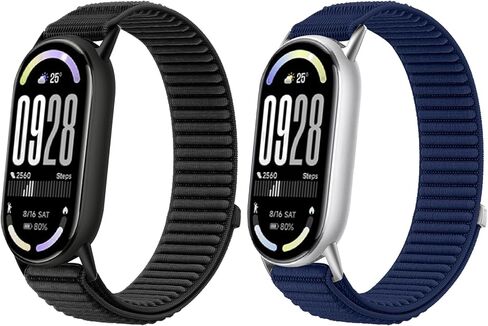 Nylon Bands Compatible with Xiaomi Smart Band 10/9/8,Lightweight Sport Replacement for Mi Band 10/9/8 for Women Men in Kuwait