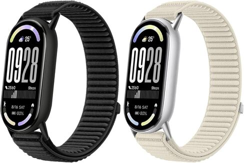 Nylon Bands Compatible with Xiaomi Smart Band 10/9/8,Lightweight Sport Replacement for Mi Band 10/9/8 for Women Men in Saudi Arabia