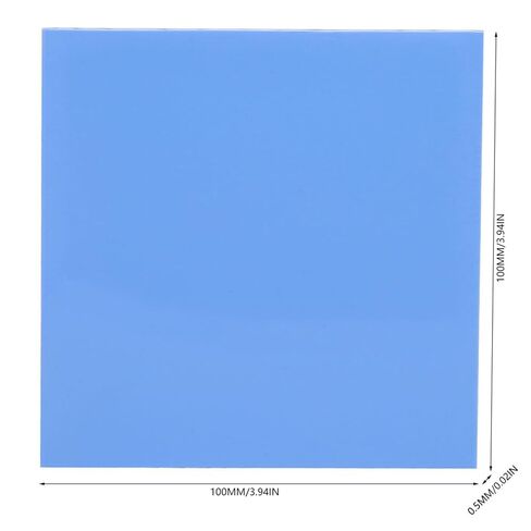 Hyuduo Thermal Conductive Pad 1.5W mk Silicone Heat Transfer Sheet for CPU GPU LED Power Supply with Excellent Insulation Viscosity for Electronics Heat Sink Cooling in Saudi Arabia
