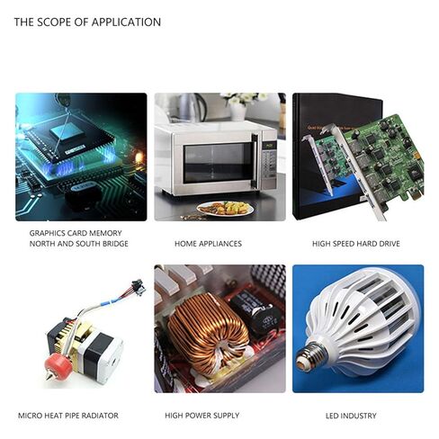 Hyuduo Thermal Conductive Pad 1.5W mk Silicone Heat Transfer Sheet for CPU GPU LED Power Supply with Excellent Insulation Viscosity for Electronics Heat Sink Cooling in Saudi Arabia