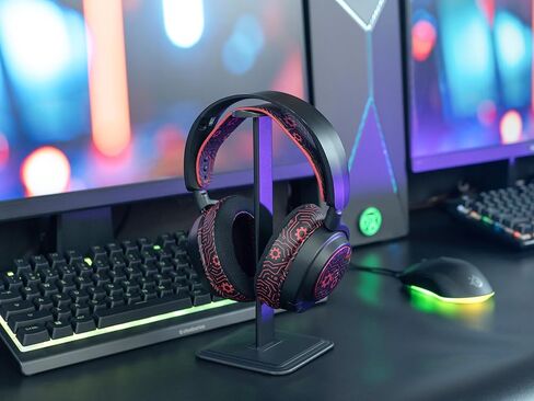 WC Mod Kit Arctis Nova Techne Edition - وسائد أذن من جل التبريد وعصابة رأس وألواح جانبية لسماعات الرأس السلكية Arctis Nova 7 / 7X / 7P / PRO من Wicked Cushions in Kuwait