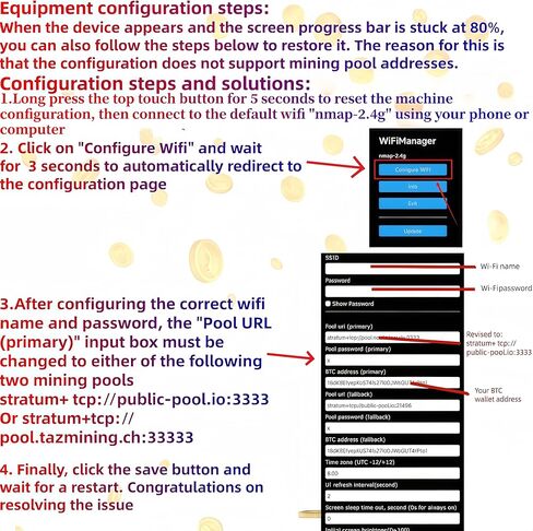 جهاز تعدين بيتكوين NMMiner تلفزيون ذكي 1060KH/s أفضل Nerdminer v2 ESP32 BTC جهاز تعدين اليانصيب المنفرد والهدايا الذكية المنزلية الصامتة in Kuwait