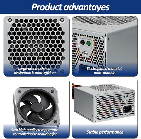 Upgraded HU460AM-01 WC1T4 D460AM-03 460W Power Supply Compatible with Dell XPS 7100 8000 8100 8300 8500 8700 8900 8910 8920 8930 Alien-Ware Aurora R5 R6 R7 in Saudi Arabia