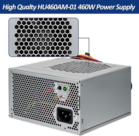 Upgraded HU460AM-01 WC1T4 D460AM-03 460W Power Supply Compatible with Dell XPS 7100 8000 8100 8300 8500 8700 8900 8910 8920 8930 Alien-Ware Aurora R5 R6 R7 in Saudi Arabia