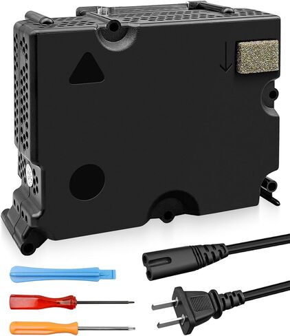 استبدال مصدر الطاقة الداخلي يناسب وحدة تحكم الألعاب Xbox Series S (XSS) ومصدر الطاقة المدمج، ومحول تيار متردد 100-240 فولت مع سلك الطاقة in Kuwait