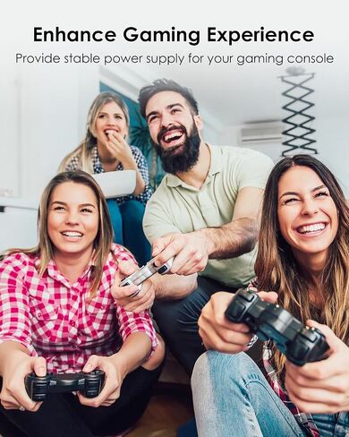 استبدال مصدر الطاقة الداخلي يناسب وحدة تحكم الألعاب Xbox Series S (XSS) ومصدر الطاقة المدمج، ومحول تيار متردد 100-240 فولت مع سلك الطاقة in Kuwait