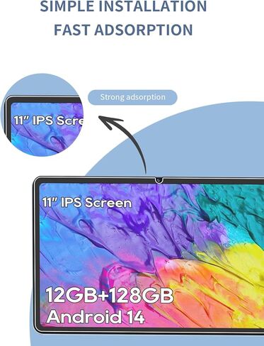 [2 Pack] Screen Protector for Callsky-Tab Ctab11/TABWEE T50 Tablet 11 inch,Tempered Glass Film, Screen Protector for Callsky-Tab Ctab 11 Tablet Anti-Scratch & Sensitive & 9H Hardness in Kuwait