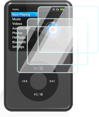 واقي شاشة لمشغل Innioasis Y1 Mp3، طبقة نانوفيلم عالية الدقة مقاومة للخدش، شفاف عالي الدقة، خالٍ من الفقاعات مع مجموعة سهلة التركيب، 3 عبوات in Kuwait
