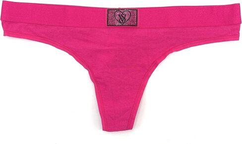 Victoria's Secret Logo Cotton Thong Panty in Kuwait