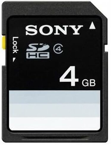 Sony 4 GB Flash Memory Card SF4N4/TQ (Black) in Saudi Arabia