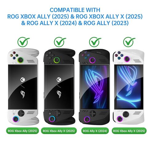 Lokyoo 3 Pack Tempered Glass Screen Protector designed for Rog Xbox Ally 2025/ Xbox Ally X/Ally X 2024/ ROG Ally 2023, Transparent HD Clear, Anti-Scratch, Bubble Free in Saudi Arabia