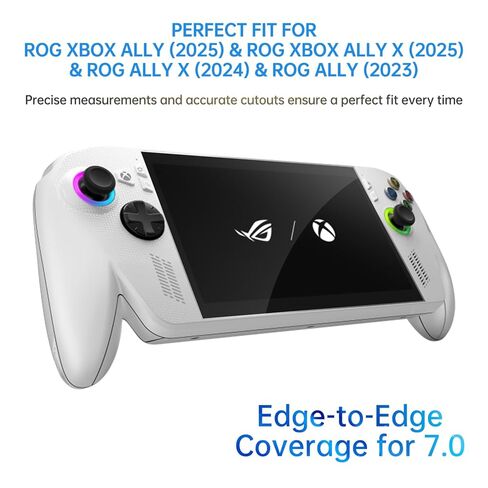 Lokyoo 3 Pack Tempered Glass Screen Protector designed for Rog Xbox Ally 2025/ Xbox Ally X/Ally X 2024/ ROG Ally 2023, Transparent HD Clear, Anti-Scratch, Bubble Free in Saudi Arabia