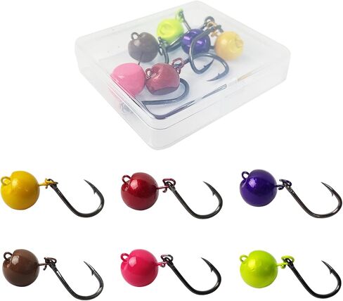 Eupheng Sheepshead Jigs, Standup Style Saltwater Fishing Jigheads, 1/2oz 3/4oz 1oz 1.5oz & 2oz with 2X Strengthened Hooks for Blackfish (Tautog), Grouper & Snapper in Saudi Arabia