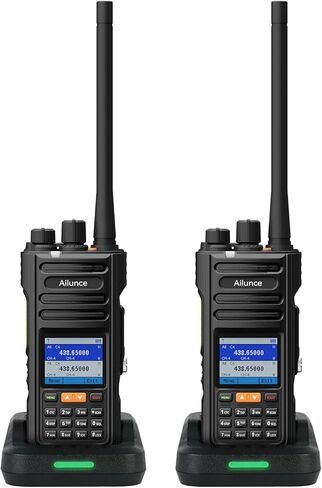 Retevis Ailunce HA2 Handheld Ham Radio, APRS/GPS, Bluetooth APP Control, High Power Dual Band Radio, IP67 Waterproof, USB-C, NOAA, Receiving Air Band, Long Range Radio for Climbing,Skiing(2 Pack) in Saudi Arabia