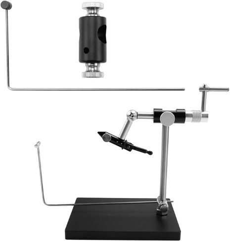 Rotary Fly Tying Vise Tool Fishing Hook Tying Vise Fishing Flies Tying Tools in Saudi Arabia