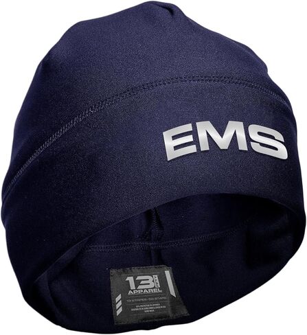 EMS Reflective Utility Beanie - USA Patriotic Gear - Stretch-Fit Poly-Spandex - Unisex Hi-Vis Hat in Saudi Arabia